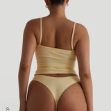 Air-Sleep Lounge Cami Tank Top - Banana