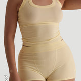 Classic Micro-Ribbed Boxer - Banana