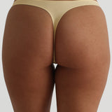 Comfort Thong Panty - Banana