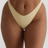 Comfort Thong Panty - Banana