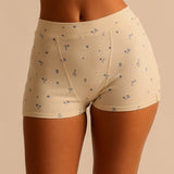 Classic Micro-Ribbed Boxer - Bloom