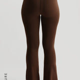 Pro-Technical Flared Leggings - Cocoa