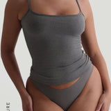 Prime Cami Tank Top - Dark Stone Gray