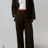 The Meridian Blazer - Brown Sugar