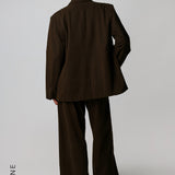 The Meridian Blazer - Brown Sugar