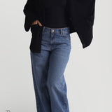 The Ribbed Button Up Cardigan - Black