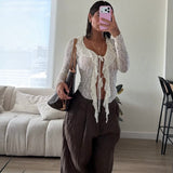 The Ivy Wide-Leg Linen Trousers - Terra