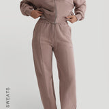 Oversized Bomber Fit Jacket - Warm Mocha