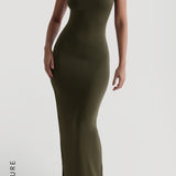 Prime Cami Maxi Dress - Deep Olive