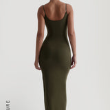 Prime Cami Maxi Dress - Deep Olive