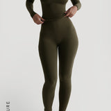 Pro-Technical Leggings - Dunkeloliv