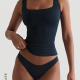 Second Skin Tanktop - Marineblau