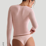 Mist Long Sleeve T-Shirt - Light Rose