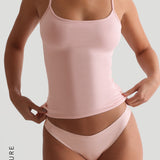 Prime Cami Crossback Tank Top - Light Rose