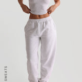 Jogger Fit Sweatpants - Light Heather Gray