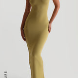 Classic Tube Maxi Dress - Golden Olive