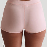 Classic Micro-Ribbed Boxer - Light Rose