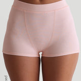 Classic Micro-Ribbed Boxer - Light Rose