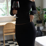 Pro-Technical Midi Skirt - Black