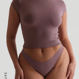 Baby Tee - Vintage Purple
