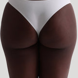 Komfort-Panty (Cheeky) - Weiß
