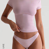 Cloud Low Back T-Shirt - Lavender