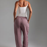 Jogger Fit Sweatpants - Vintage Purple