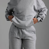 Boyfriend Hoodie - Heather Gray