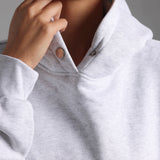 Boyfriend Hoodie - Light Heather Gray