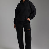 Boyfriend Hoodie - Black