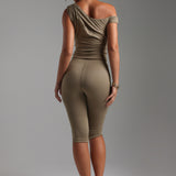 The Capri Pants - Latte Taupe