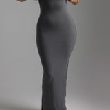 Prime Cami Maxi Dress - Dark Stone Gray