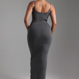 Prime Cami Maxi Dress - Dark Stone Gray