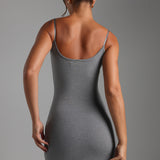 Prime Cami Maxi Dress - Stone Gray
