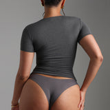 Mist Short Sleeve T-Shirt - Dark Stone Gray
