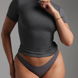Mist Short Sleeve T-Shirt - Dark Stone Gray