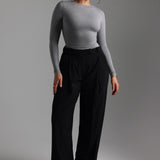 Mist Long Sleeve T-Shirt - Stone Gray