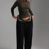 Mist Long Sleeve T-Shirt - Charcoal