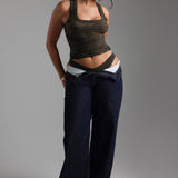 Classic Micro-Ribbed Cami - Veil Camo