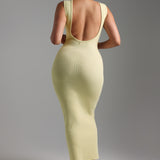 True Boat Neck Maxi Dress - Peppermint Tea