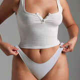 Air-Sleep Ease Tank Top - Light Heather Gray