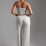 Air-Sleep Relaxed Pants - Light Heather Gray