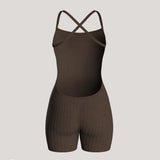 Katy Romper - Brown