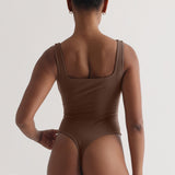 Body Seconde Peau - Marron Cendré