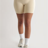 Pro Technical Biker Shorts 8" - Creme