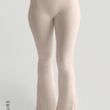Pro-Technical Flared Leggings - Buttercream