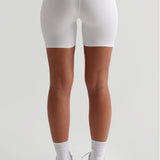 Pro-Technical Biker Shorts 6" - White