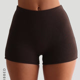 Form-Ribbed 3" Shorts - Terra