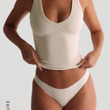 Sleeveless V-Neck Tank Top - Whipped