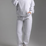 Boyfriend Hoodie - Light Heather Gray